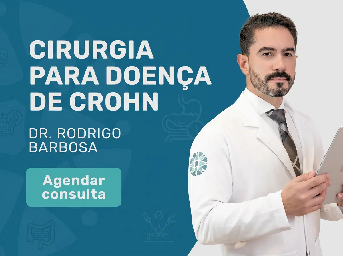 Cirurgia para Doença de Crohn: Avanços e Indicações | Dr 2 Cirurgia minimamente invasiva para Crohn: videolaparoscopia e robótica reduzem tempo de recuperação